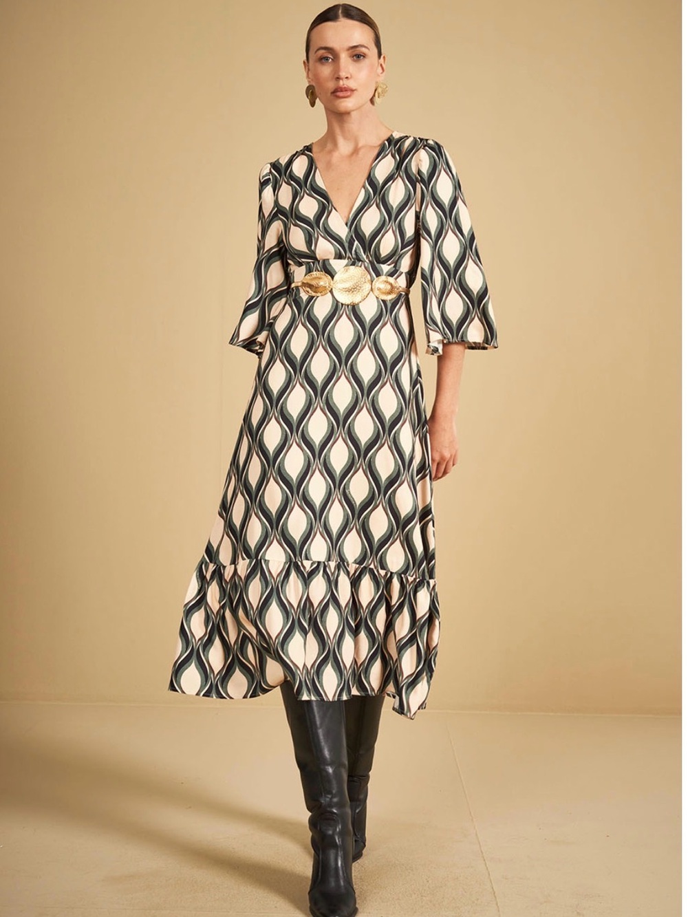 SOMMER Flowy Midi Dress - NWT